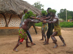 Spectacle traditionnel au village de Gouléako 1